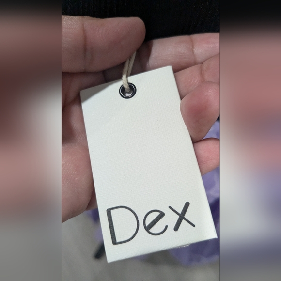 Dex Purple Ruched Mini Sundress - Picture 5 of 7